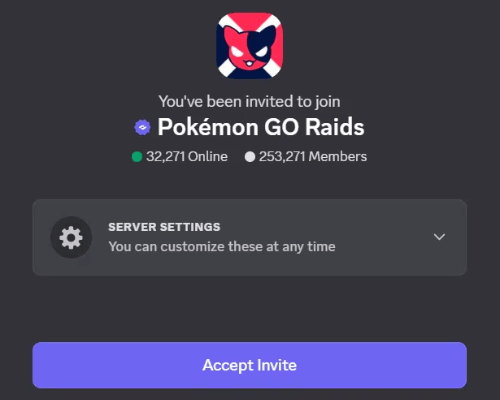 pokemon go raids discord