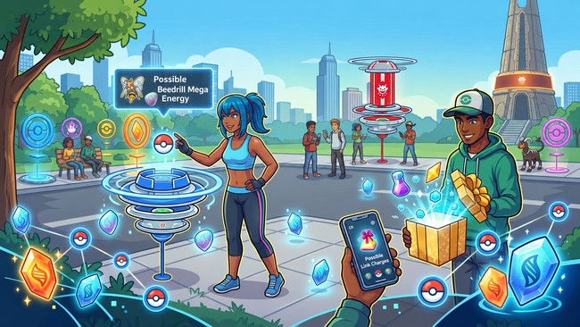 Spin Gyms and Open Gifts for Mega Energy