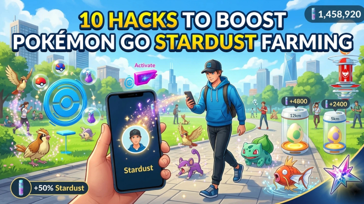 pokemon go stardust farming