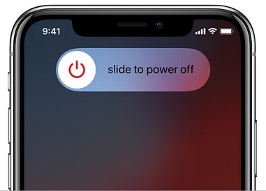 Power off your iPhone 