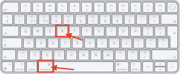press command and r button anygo