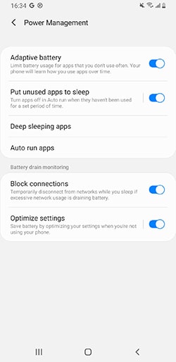 put unused apps to sleep