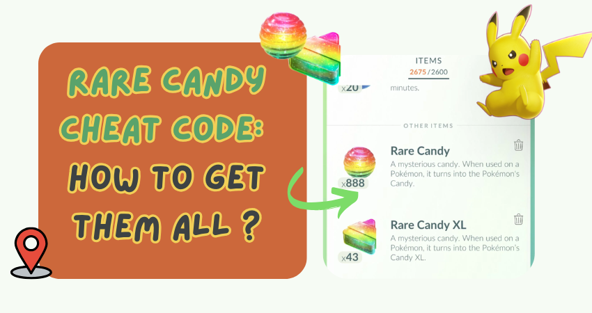 rare candy cheat code