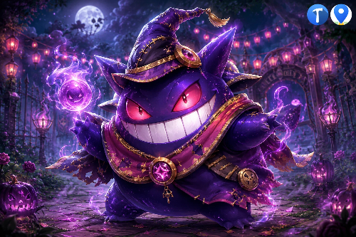 rarest pokemon 16 Shiny Costume Gengar
