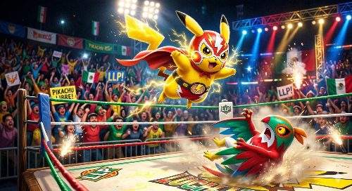 rarest pokemon 19 Pikachu Libre