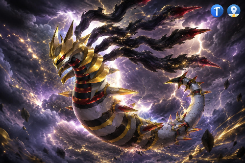rarest pokemon 7 Shiny Origin Forme Giratina