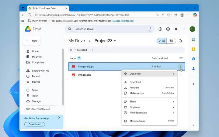  access google drive files to find deleted photos