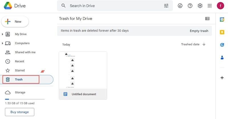 How To Recover a Deleted Folder in Google Drive