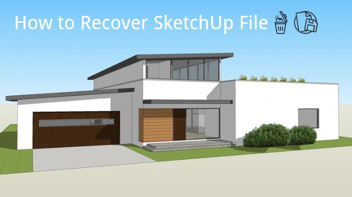 recover sketchup file