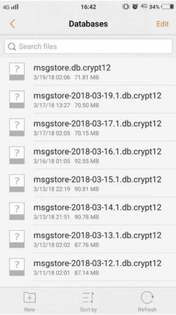 recover whatsapp local backup
