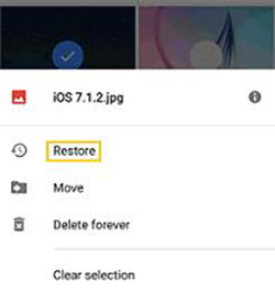 recover screen recordings via google drive