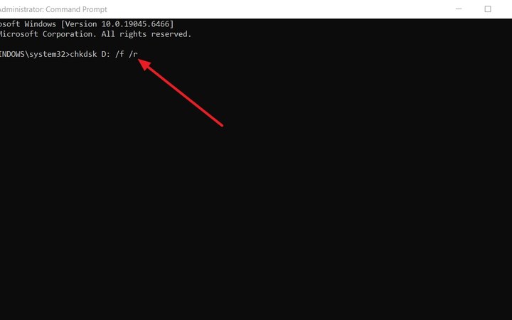 Run CHKDSK to repair orphaned file errors