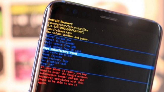 bypass Android lock screen with factory reset