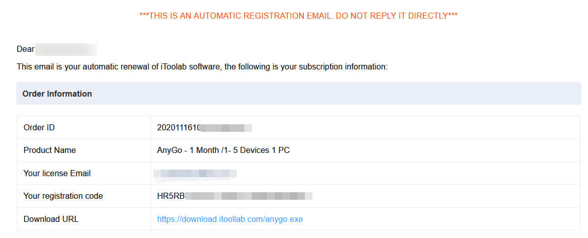 licensed email and registration code for reiboot