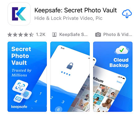 how to recover deleted photos on keepsafe via reinstall