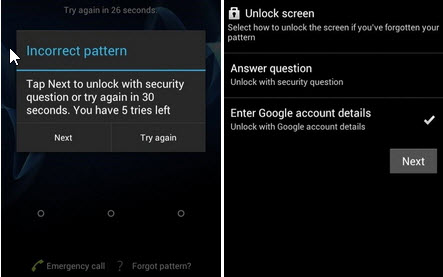 how to unlock motorola phone forgot pin