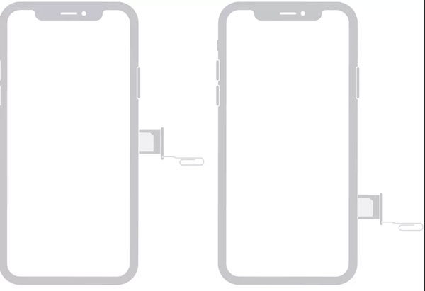 iPhone Stuck in Boot Loop Remove the SIM card and re-seat it