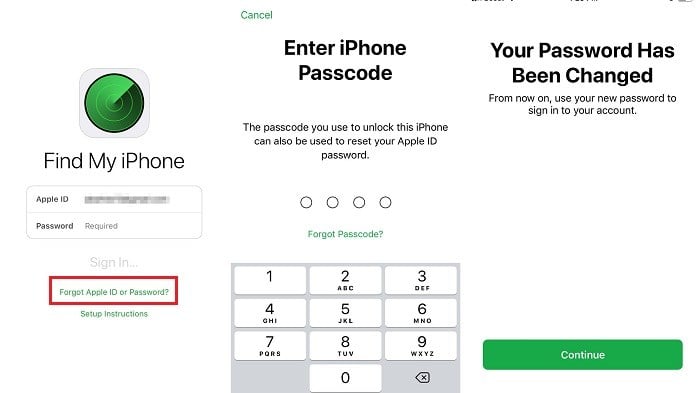 how to reset iphone passcode without restoring