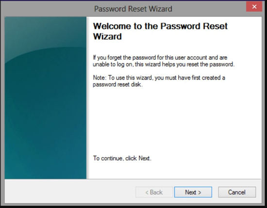 forgot my computer password windows 8
