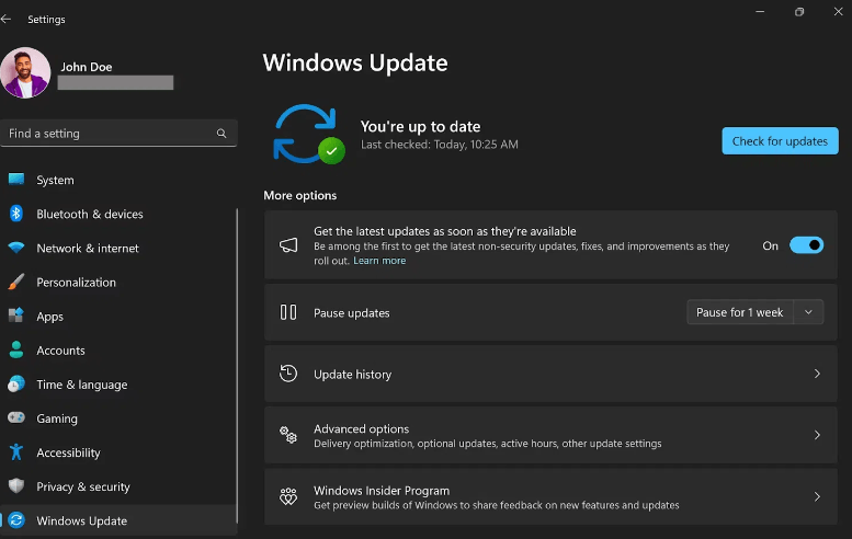 restart browser