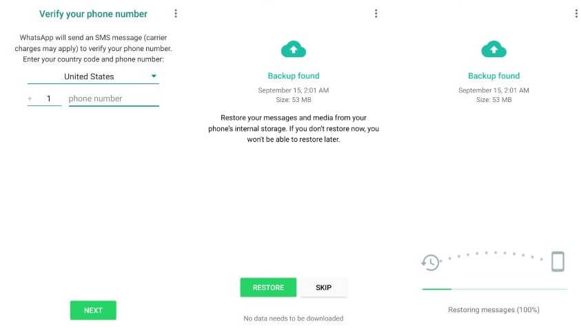 how to recover deleted photos from Whatsapp without backup