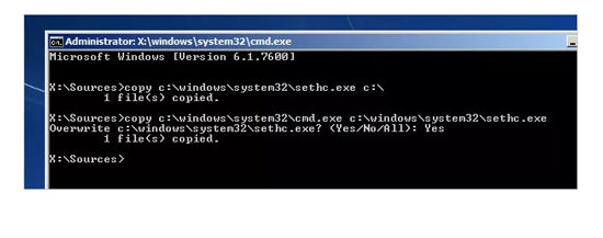 run command sticky keys