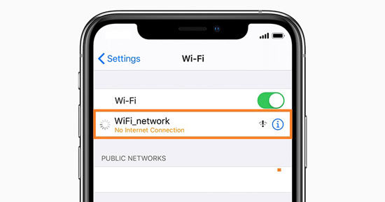 safari cannot connect to server check wifi connection