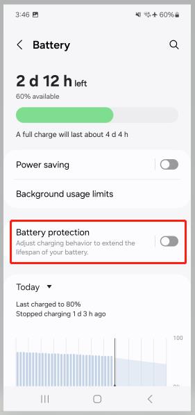 samsung battery protection
