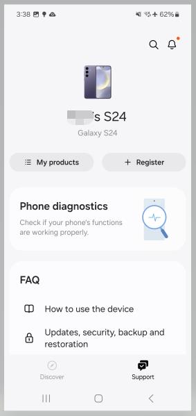 samsung members app