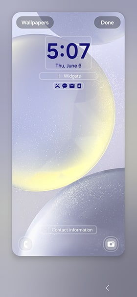 samsung screen lock