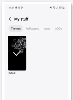uninstall new theme