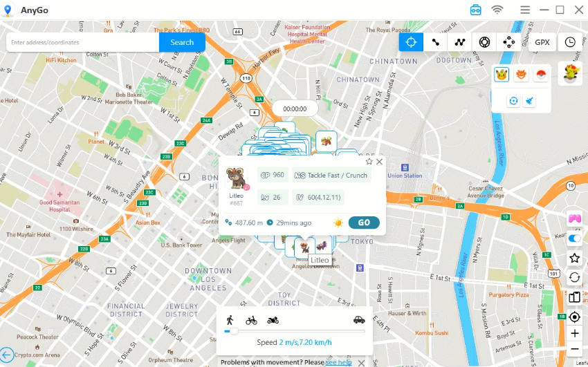 scan nearby pokemon