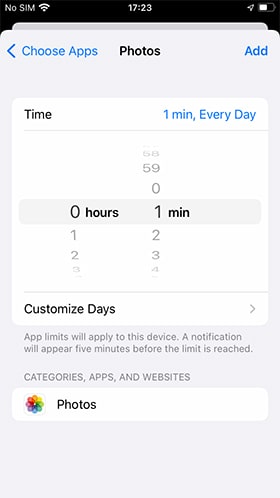 set time limit