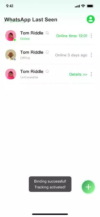 whatsapp online status