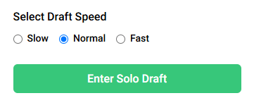 select draft speed