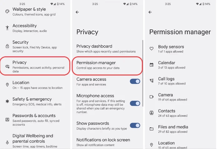 select permission manager