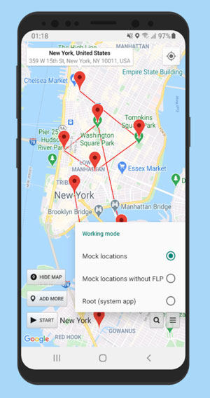 How Fake Google Maps Location on Android/iPhone