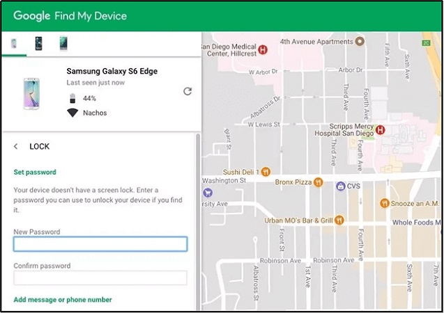 Locked by Find My Device