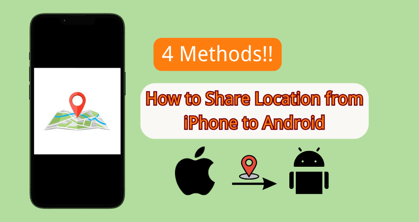 share location from iphone to android
