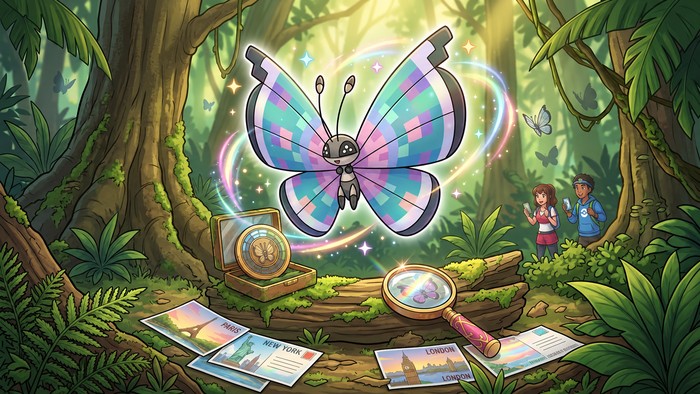 Shiny Vivillon Pokémon GO