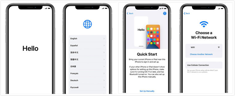 Skip Setting Up Apple ID to Fix iPhone Stuck On Setting Up Apple ID