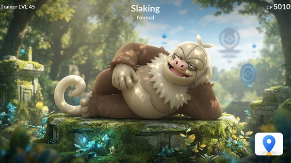 slaking highest cp pokemon go