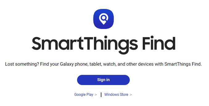 log into smartthings find