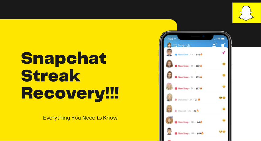 How to Recover Streaks on Snapchat? Here's the Solution!