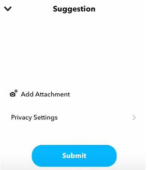remove my ai snapchat via suggestion