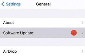 update ios version