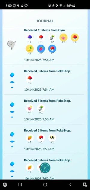 get pokemon go berries from pokestops