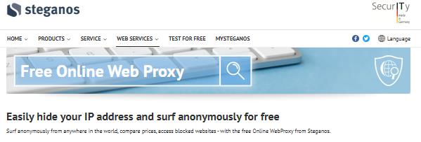steganos free online web proxy