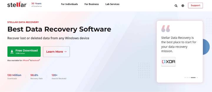 stellar data recovery main