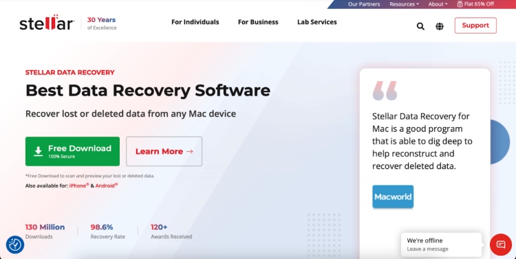 stellar data recovery